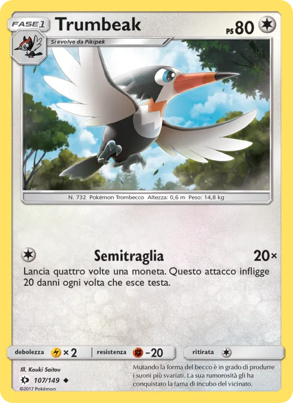 Trumbeak Sole e Luna 107/149