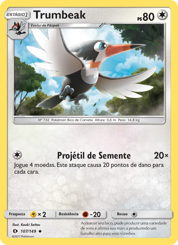 Trumbeak Sol e Lua 107/149