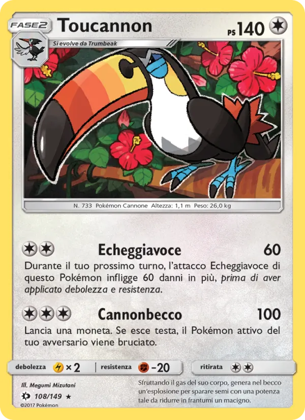 Toucannon Sole e Luna 108/149