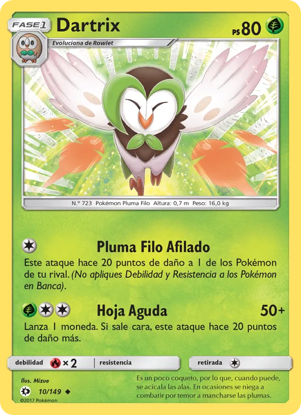 Dartrix Sol y Luna 10/149