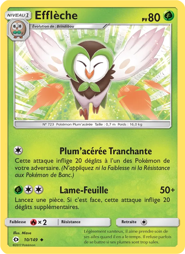 Efflèche Soleil et Lune 10/149