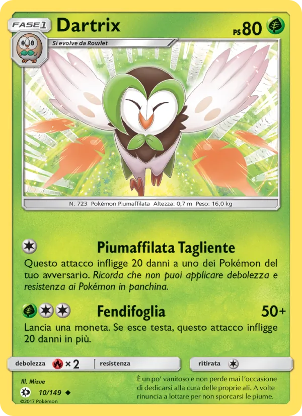Dartrix Sole e Luna 10/149