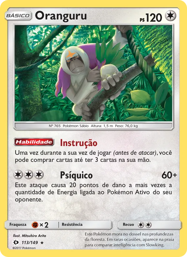 Oranguru Sol e Lua 113/149