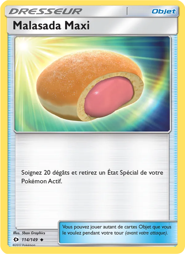 Malasada Maxi Soleil et Lune 114/149