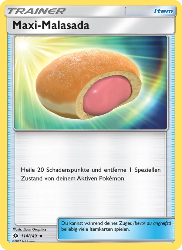 Maxi-Malasada Sonne & Mond 114/149