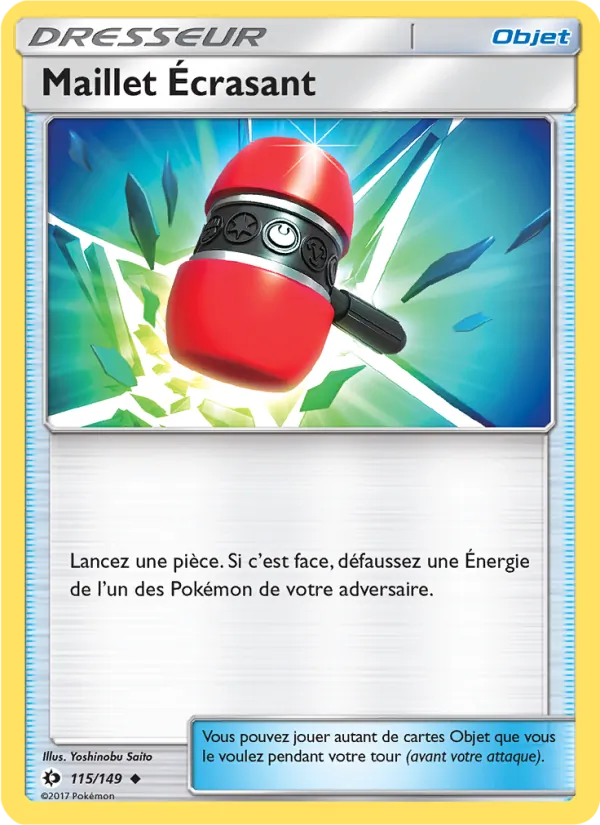 Maillet Écrasant Soleil et Lune 115/149