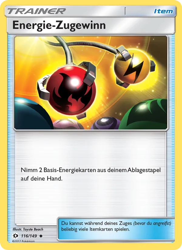 Energie-Zugewinn Sonne & Mond 116/149