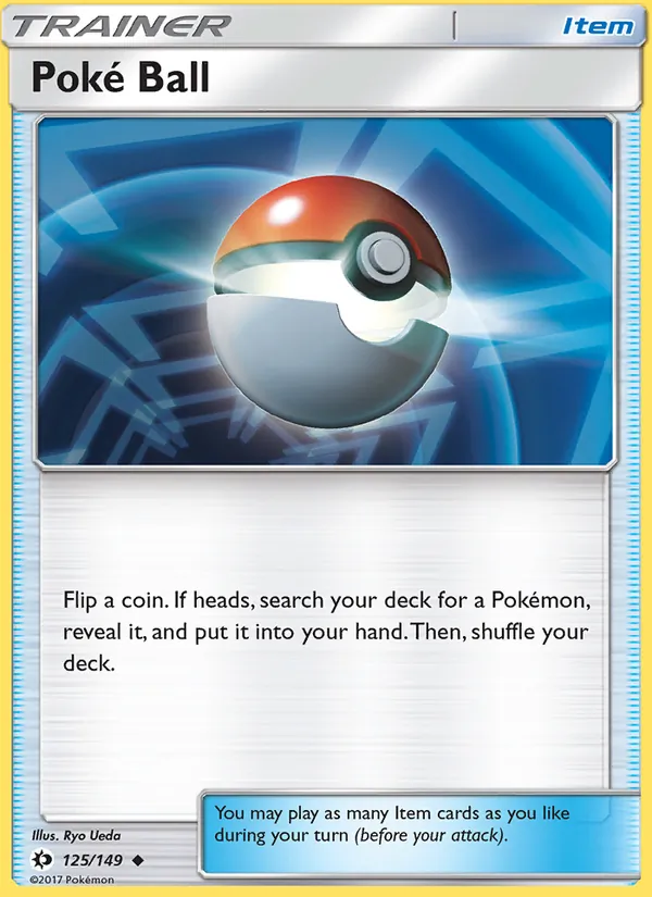 Poké Ball Sun & Moon 125/149