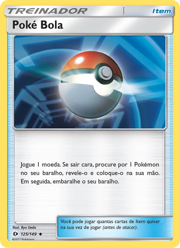 Poké Bola Sol e Lua 125/149