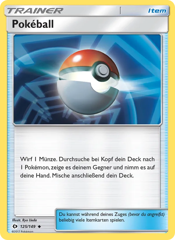 Pokéball Sonne & Mond 125/149