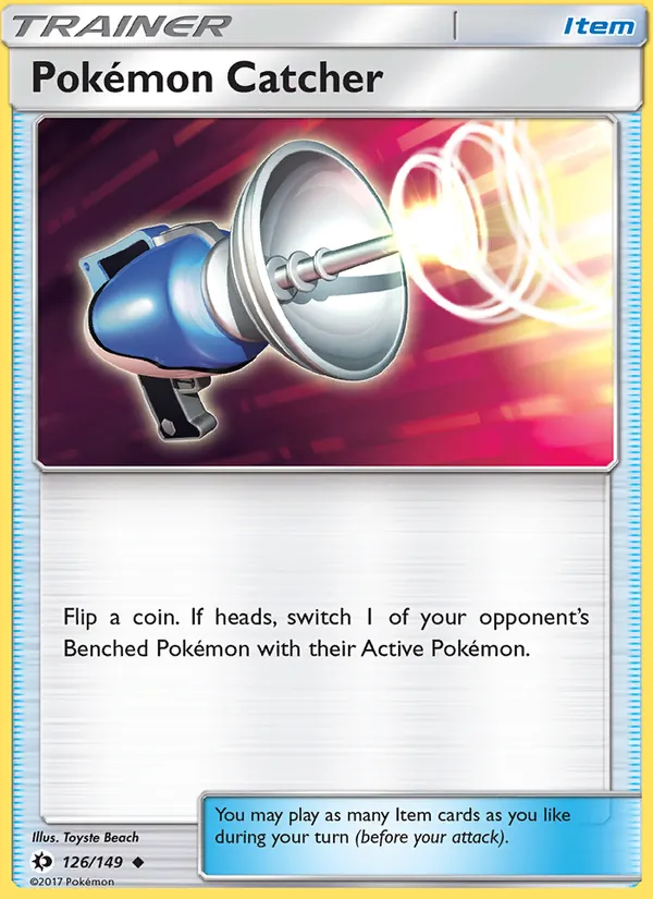 Pokémon Catcher Sun & Moon 126/149