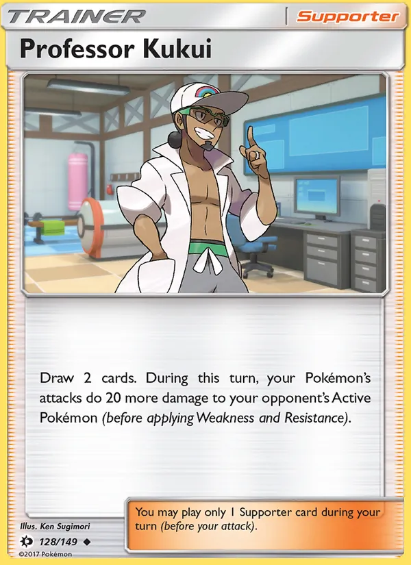 Professor Kukui Sun & Moon 128/149