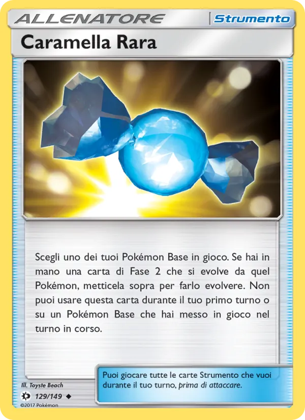 Caramella Rara Sole e Luna 129/149