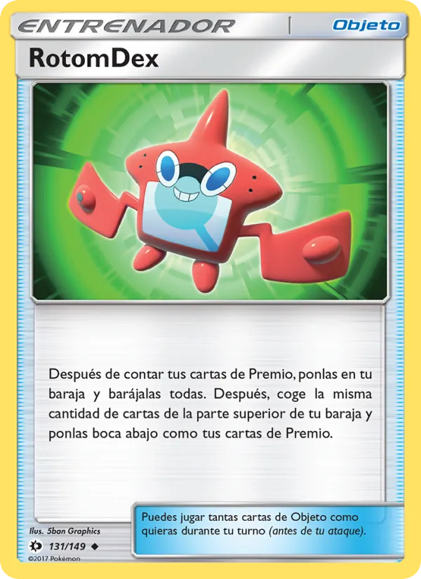 RotomDex Sol y Luna 131/149