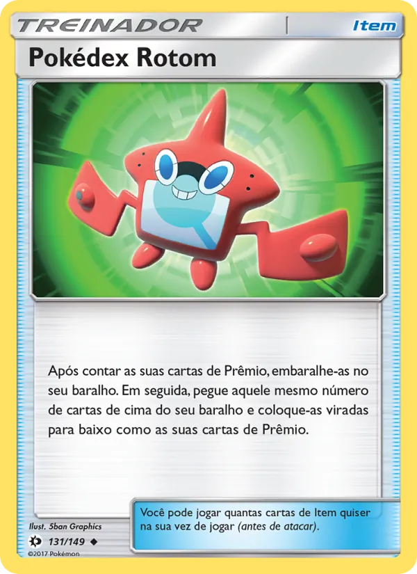 Pokédex Rotom Sol e Lua 131/149