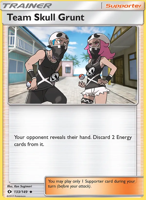 Team Skull Grunt Sun & Moon 133/149