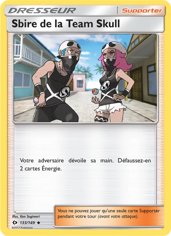 Sbire de la Team Skull Soleil et Lune 133/149