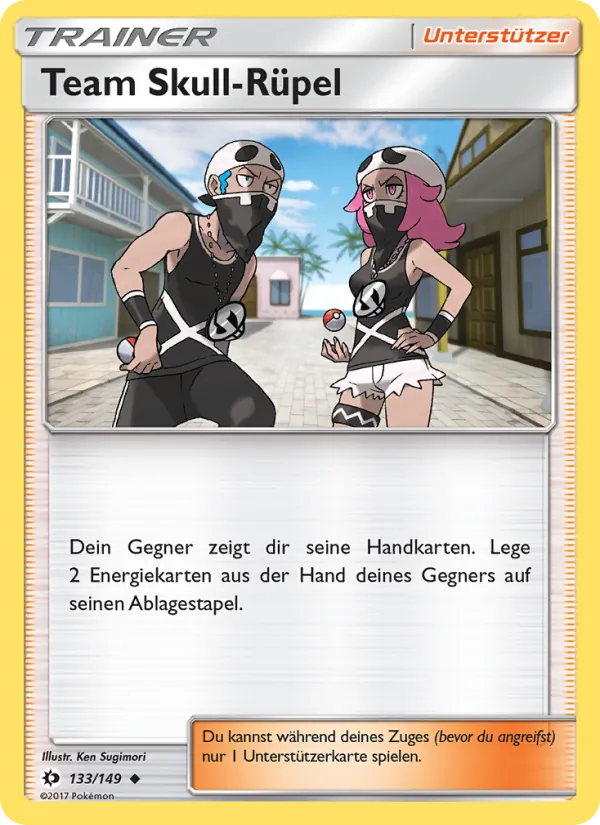 Team Skull-Rüpel Sonne & Mond 133/149
