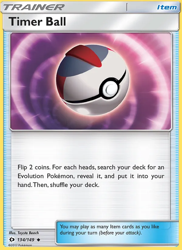 Timer Ball Sun & Moon 134/149