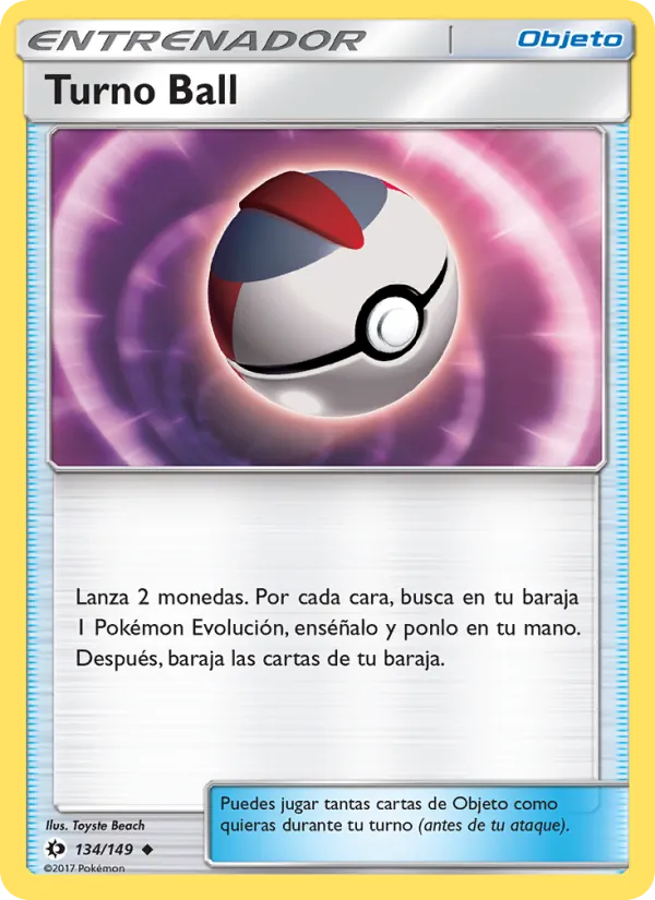 Turno Ball Sol y Luna 134/149