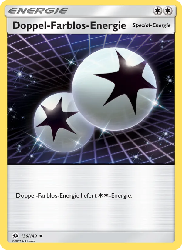 Doppel-Farblos-Energie Sonne & Mond 136/149