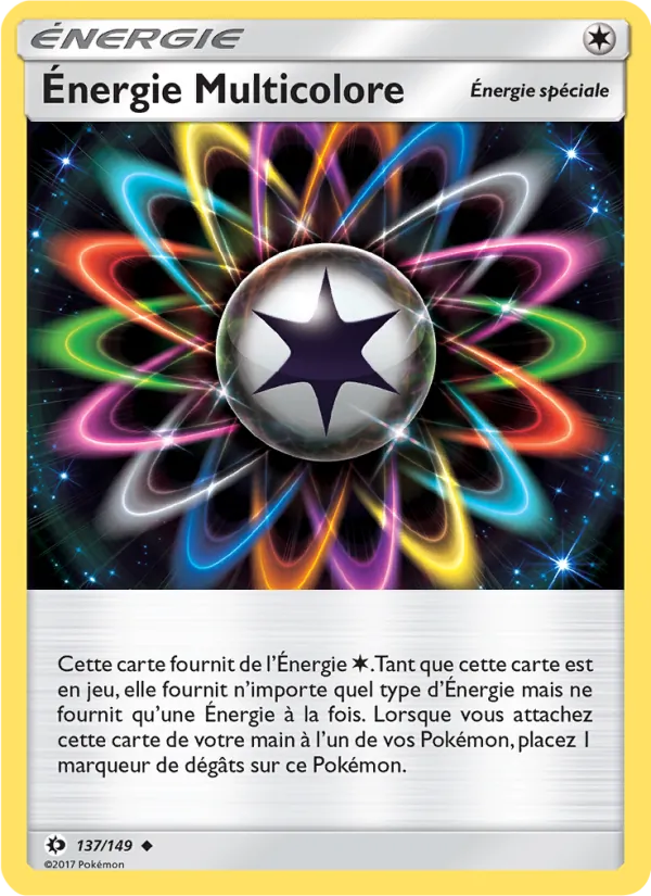 Énergie Multicolore Soleil et Lune 137/149