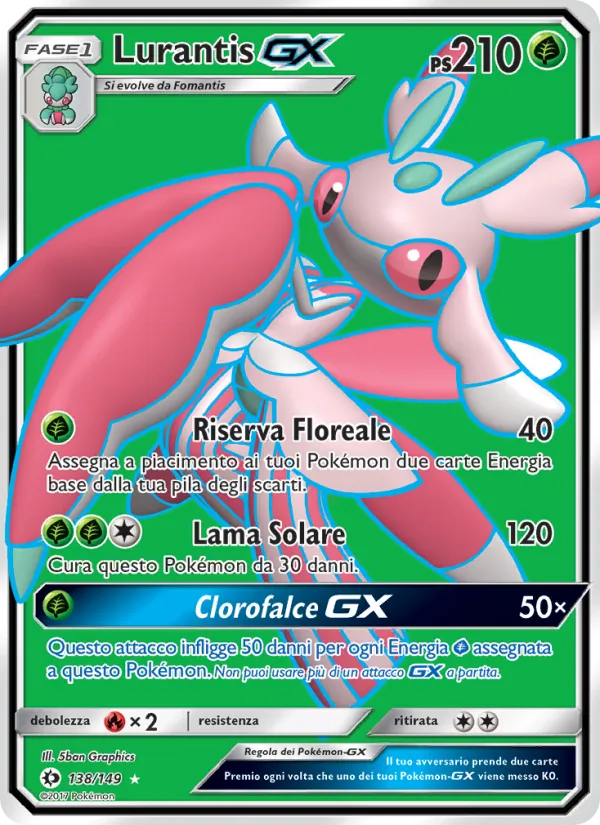 Lurantis GX Sole e Luna 138/149