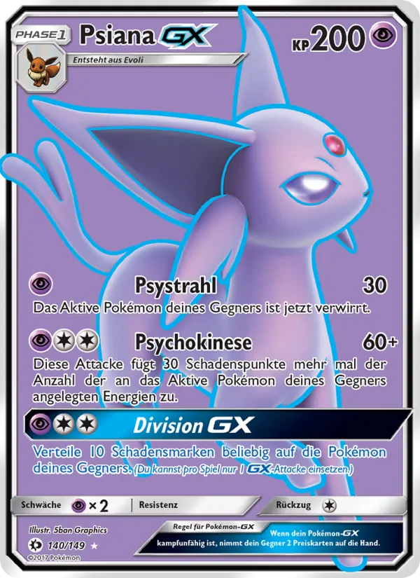 Psiana GX Sonne & Mond 140/149