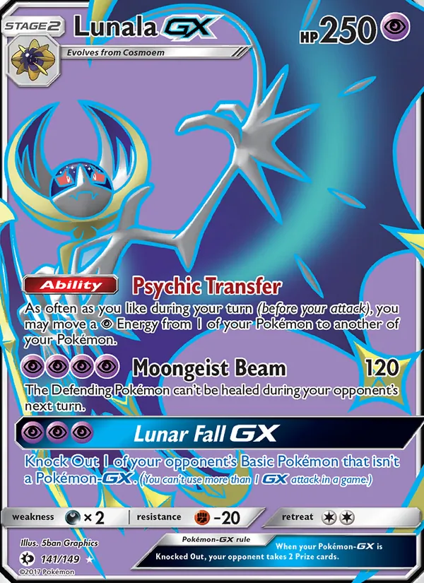 Lunala GX Sun & Moon 141/149