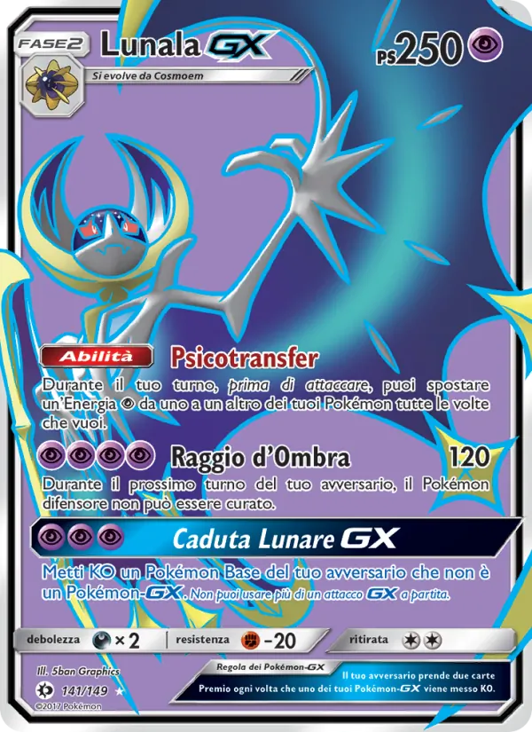 Lunala GX Sole e Luna 141/149