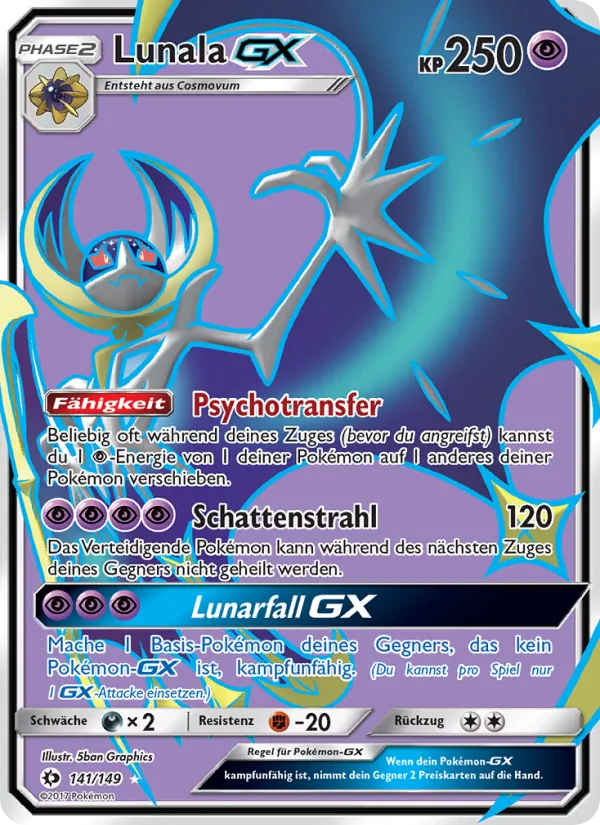 Lunala GX Sonne & Mond 141/149