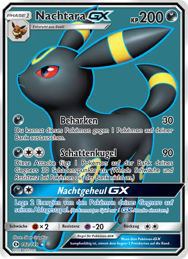 Nachtara GX Sonne & Mond 142/149