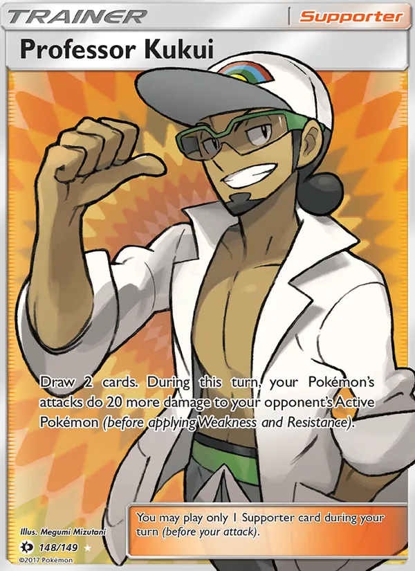 Professor Kukui Sun & Moon 148/149