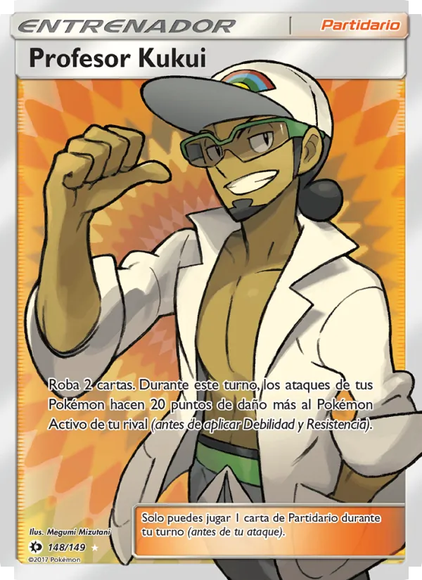 Profesor Kukui Sol y Luna 148/149