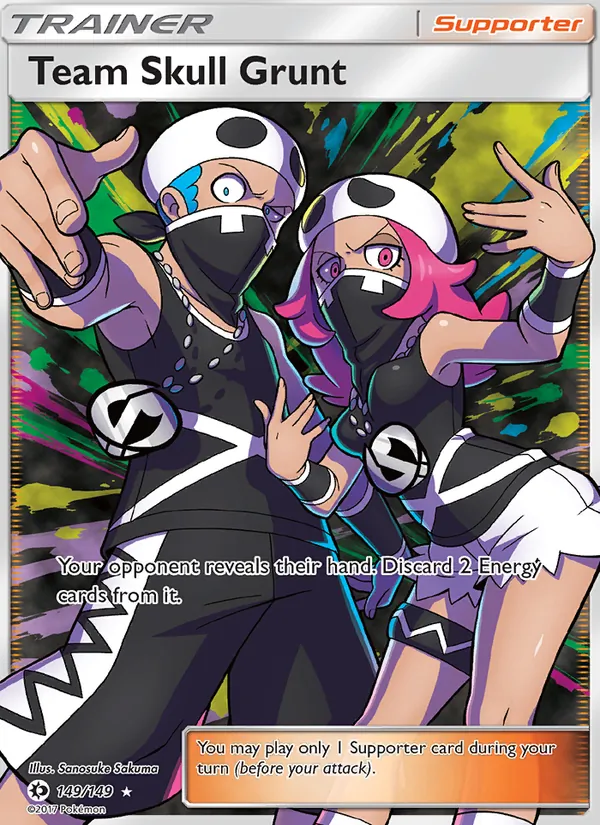 Team Skull Grunt Sun & Moon 149/149
