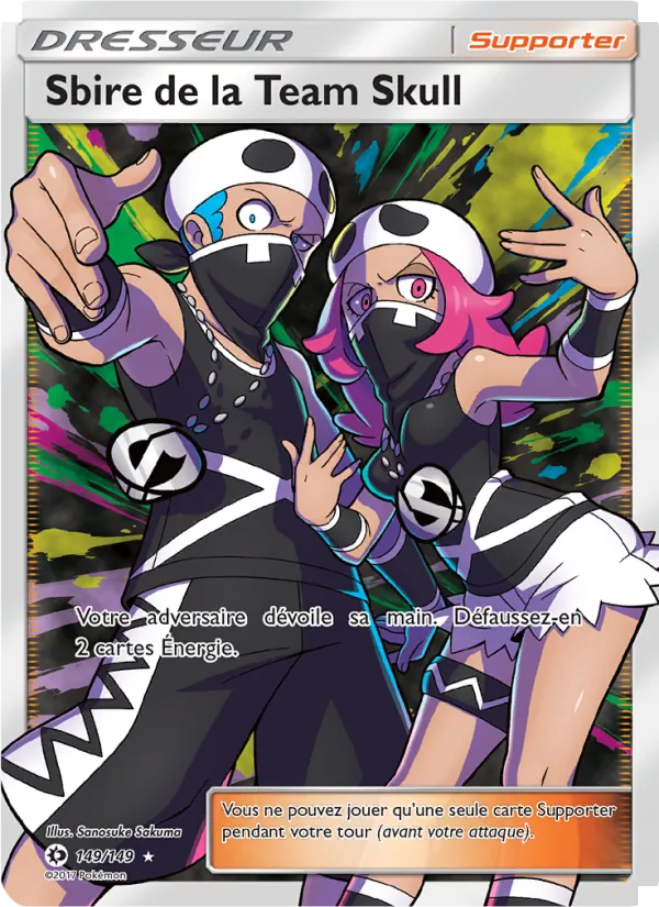 Sbire de la Team Skull Soleil et Lune 149/149