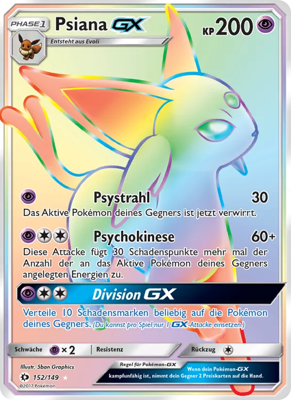 Psiana GX Sonne & Mond 152/149