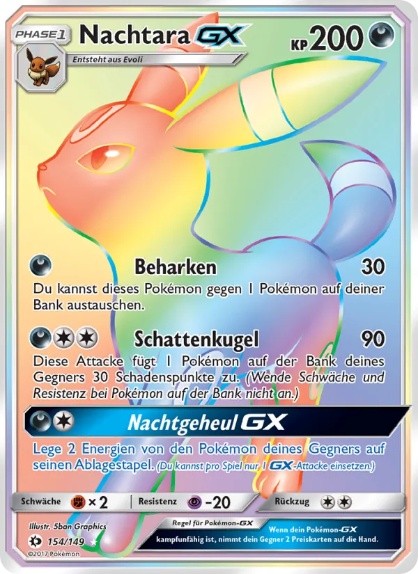 Nachtara GX Sonne & Mond 154/149