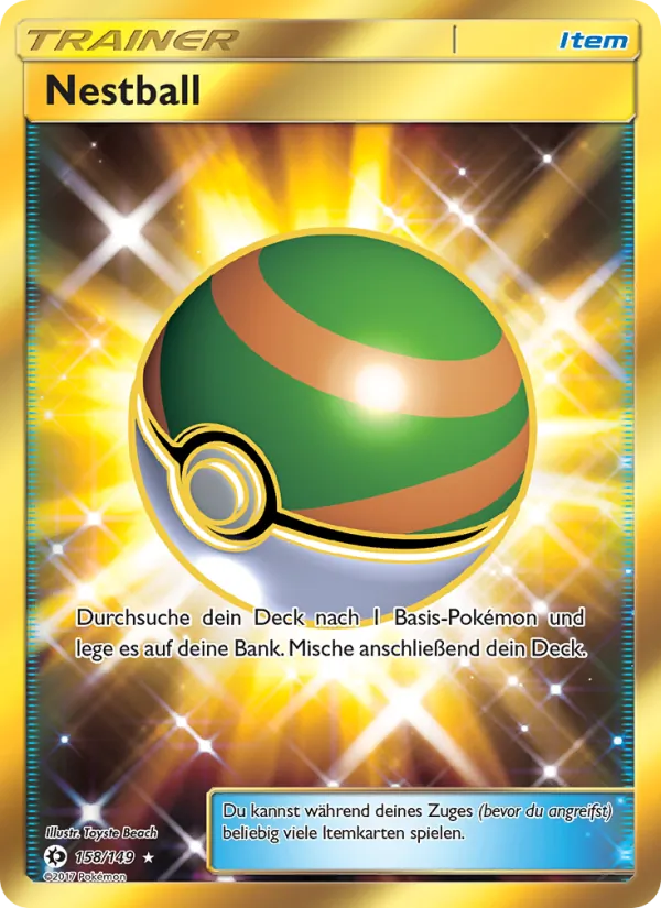 Nestball Sonne & Mond 158/149