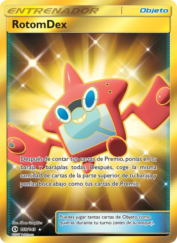 RotomDex Sol y Luna 159/149