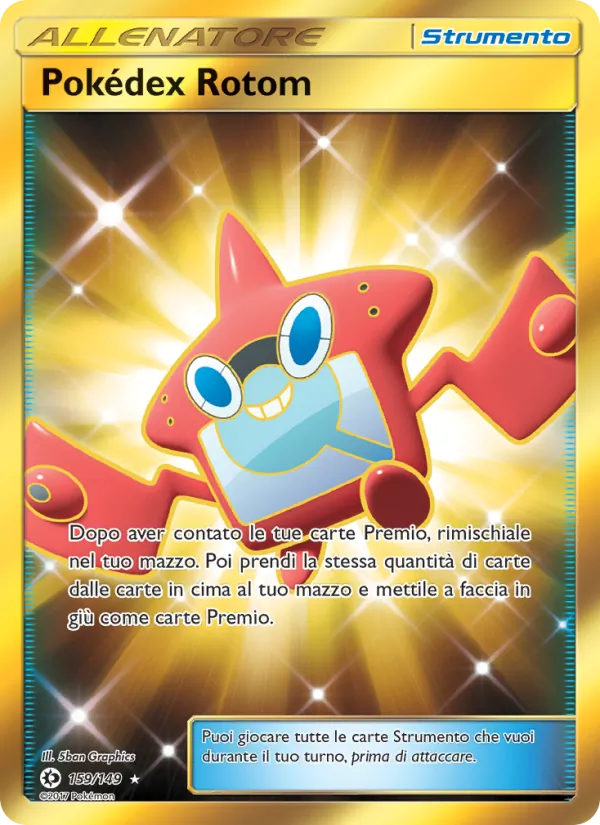 Pokédex Rotom Sole e Luna 159/149