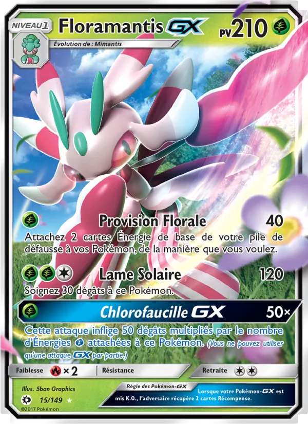 Floramantis GX Soleil et Lune 15/149