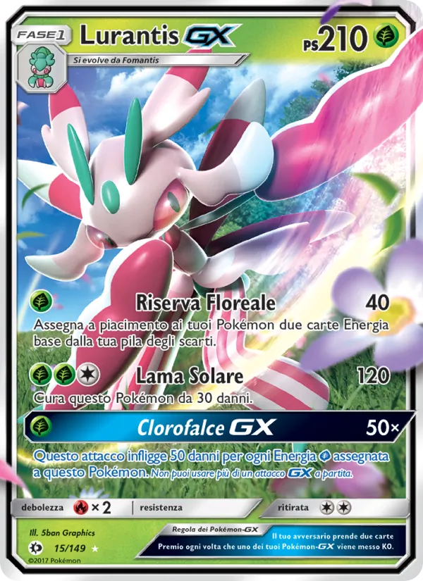Lurantis GX Sole e Luna 15/149