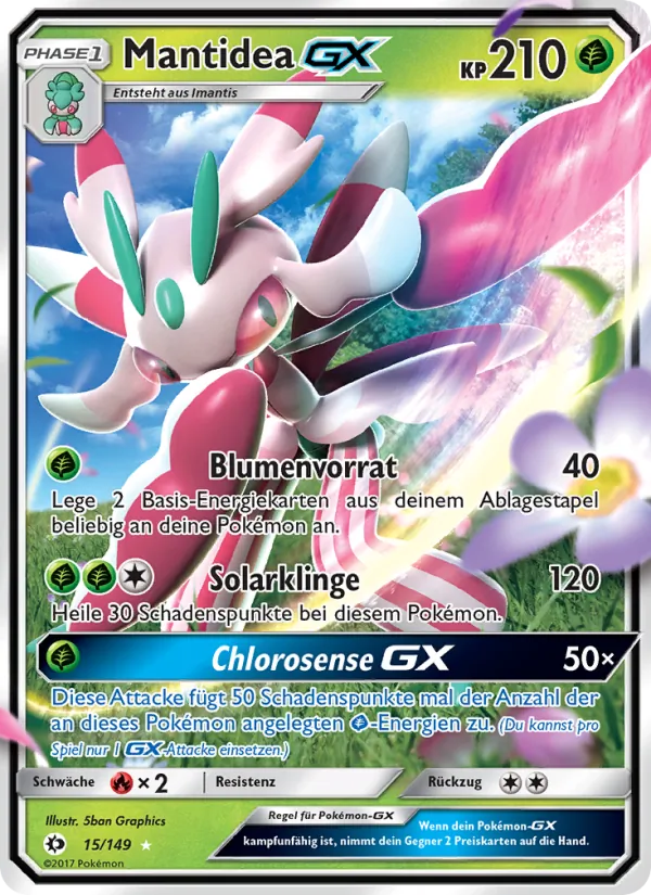 Mantidea GX Sonne & Mond 15/149