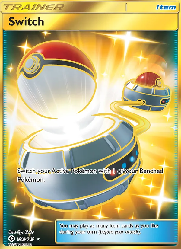 Switch Sun & Moon 160/149