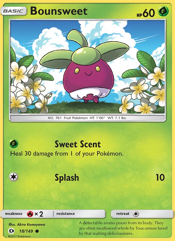 Bounsweet Sun & Moon 18/149