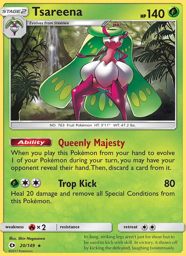 Tsareena Sun & Moon 20/149