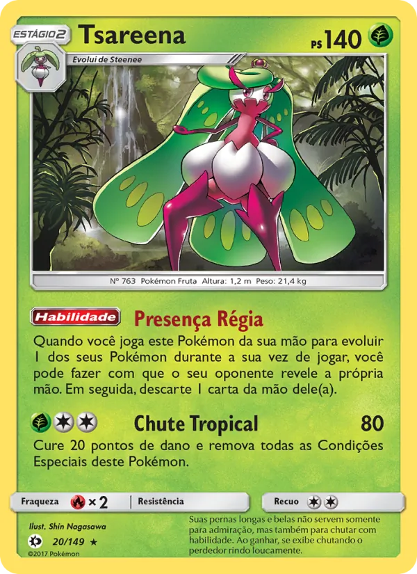 Tsareena Sol e Lua 20/149