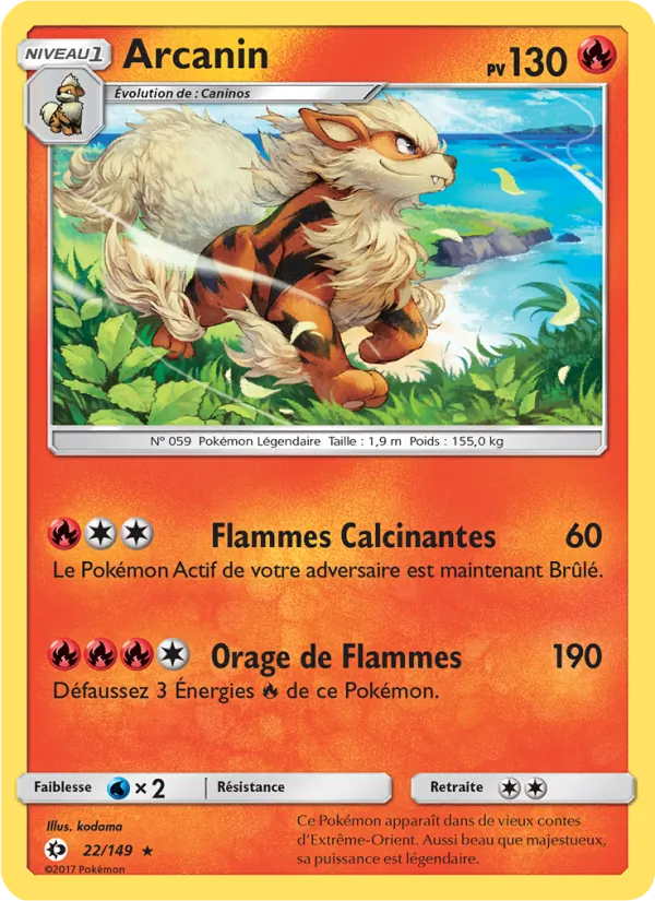 Arcanin Soleil et Lune 22/149