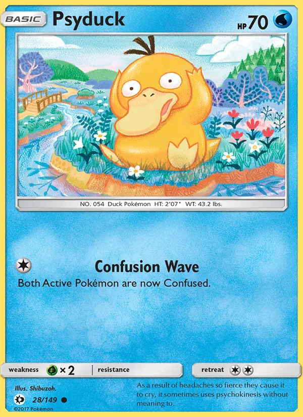 Psyduck Sun & Moon 28/149
